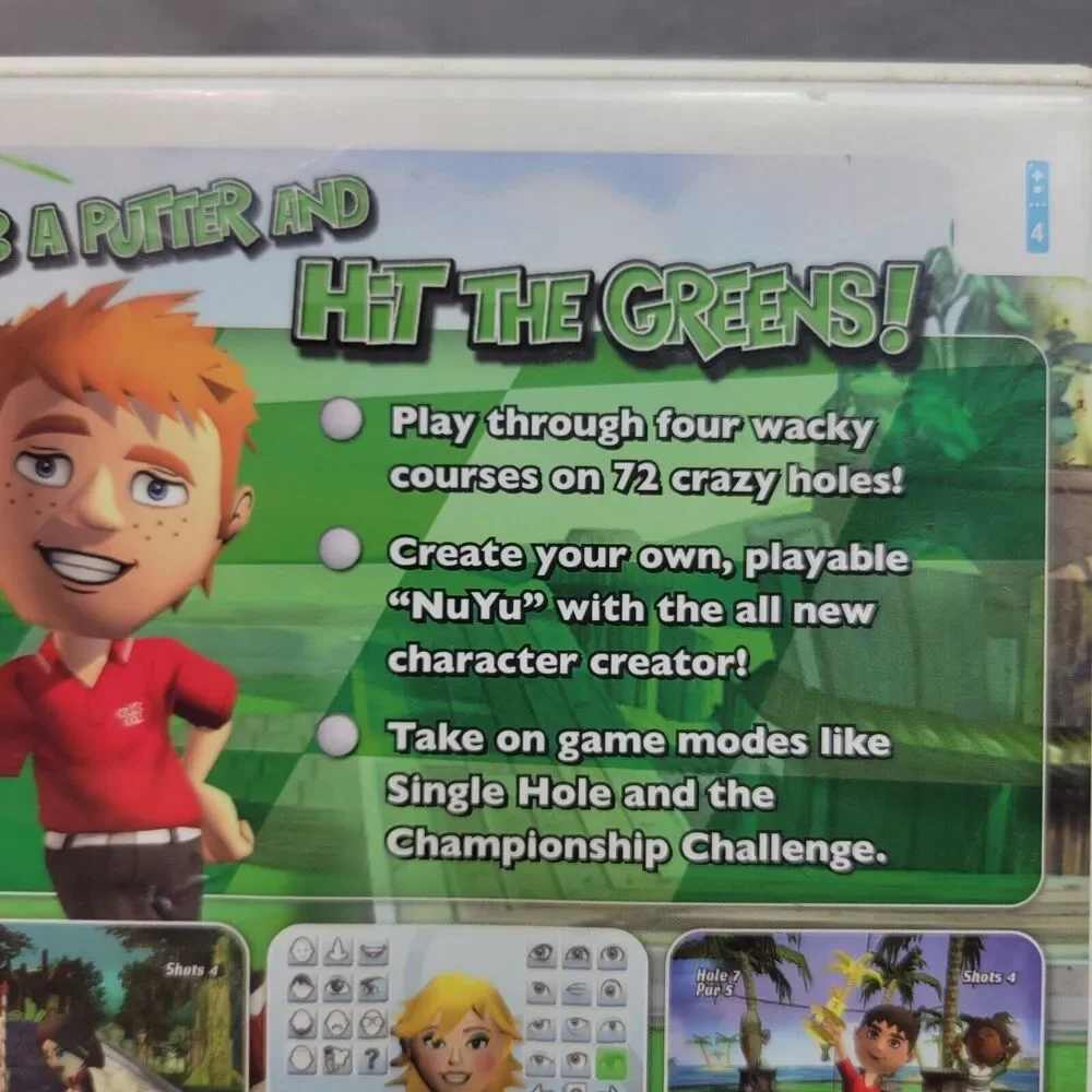 Kidz Sports Crazy Golf Wii Game‎ By Bold Games